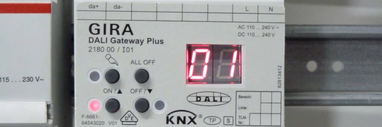 Gira KNX-DALI Gateway Plus 2180 00