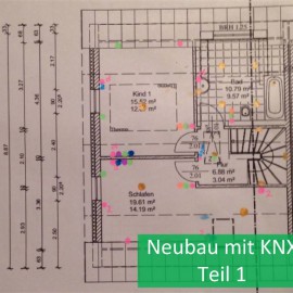 Neubau mit KNX – Bauprojekt Teil 1