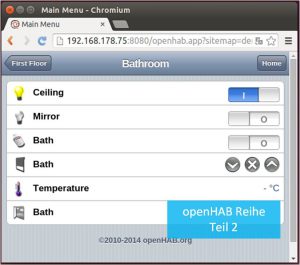 openHAB Designer und Visusalisierung