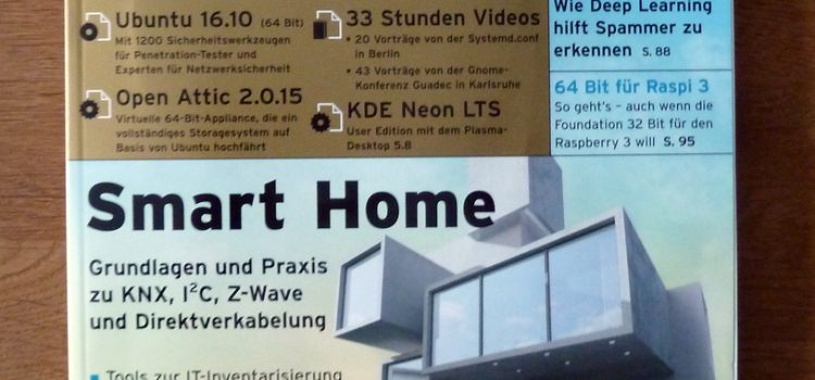 Linux Magazin 12/16 Smart Home