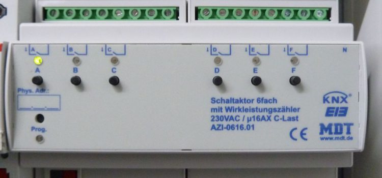 MDT Schaltaktor mit Wirkleistungsmessung AZI-0616.01